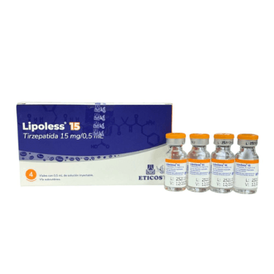 Lipoless 15 mg 4 ampolas
