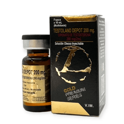 Testoland Depot-cipionato de testosterona 200mg X 10ml