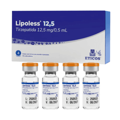 Lipoless 12,5 MG 4 ampolas