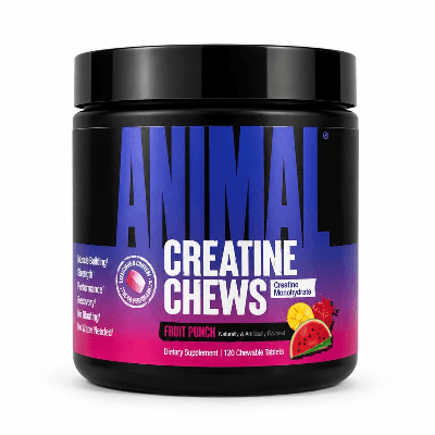 Animal Creatine Chews 120 TABLETS