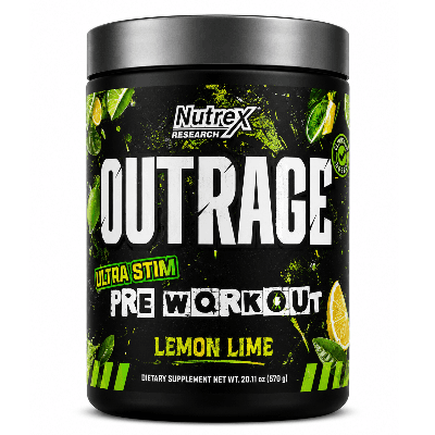 OUTRAGE PRE-WORK LEMON LIME